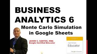 Business Analytics 6 - Monte Carlo Simulation