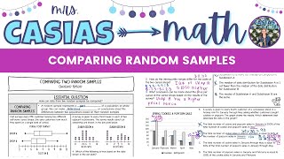 Comparing Random Samples | 7th Grade Math Lesson