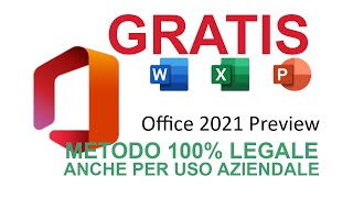 Office 2021 per tutti - Scaricarlo gratuitamente e legalmente - Spiegazione passo passo