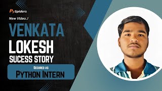 🎉T Venkata Lokesh's Journey to Becoming a Python Intern | AI & DS Graduate Success Story 🚀