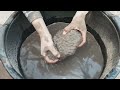 asmr black grainy huge chunks dry u0026 water crumbling satisfying sleepaid crumbling insomniac