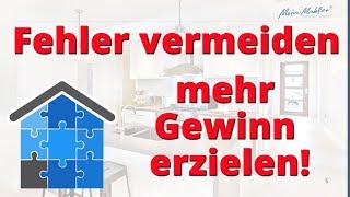 Mehr Geld beim Haus verkaufen: Was ist zu beachten? Teil 1