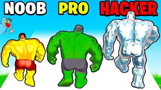 NOOB vs PRO vs HACKER vs | In Monster Draft Run 3D | With Oggy And Jack | Rock Indian Gamer |