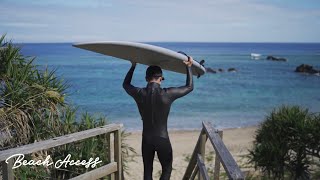 BeachAccess: 7'6 Mid Length/ 7'6 ミッドレングス with Higashisa