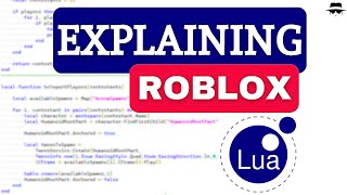 ROBLOX | Explaining LUA - Introduction