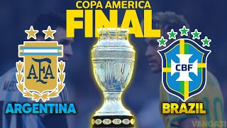 Argentina vs Brazil | Copa America Final 2021 Prediction