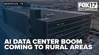 Data center construction is booming across the country, specifically rural communities