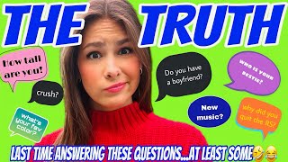 THE TRUTH…Q\u0026A answering the questions you’ve been asking🥺🫣🤭 #trending #new #viral