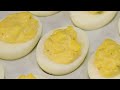 How to EASILY peel hard boiled eggs | Perfect Deviled Egg recipe