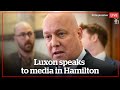 Luxon speaks to media in Hamilton | nzherald.co.nz