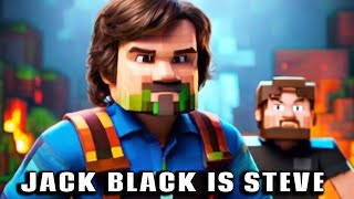 Jack Black CONFIRMED as STEVE in Minecraft Movie (2025)