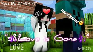 🎵"SLANDER: Love is Gone"🎵Very Sad Story: Sadako and Herobrine Minecraft song animation XDJames