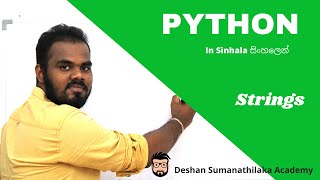 Strings - Python in Sinhala || AL ICT SE CS IT - UG