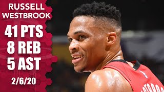 Russell Westbrook racks up 41 points for small-ball Rockets vs. Lakers | 2019-20 NBA Highlights