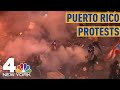 Protests Calling for Puerto Rico Governor's Resignation Turns Violent | NBC New York