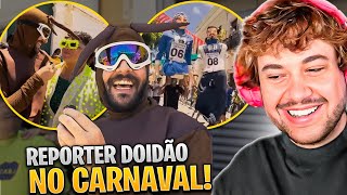 DIOGO DEFANTE CONHECENDO O CARNAVAL DE OLINDA! - React Repórter Doidão