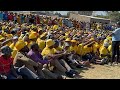 Watch how Nelson Chamisa leaves Beitbridge Rally but supporters wanted more
