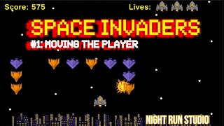 Horizontal Movement (Let's Make An Arcade Game Like Space Invaders!) -- Unity 2D Tutorial