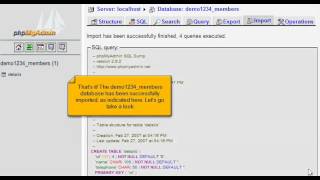 Tutorial: Importing databases and tables with phpMyAdmin | LayerOnline Web Hosting
