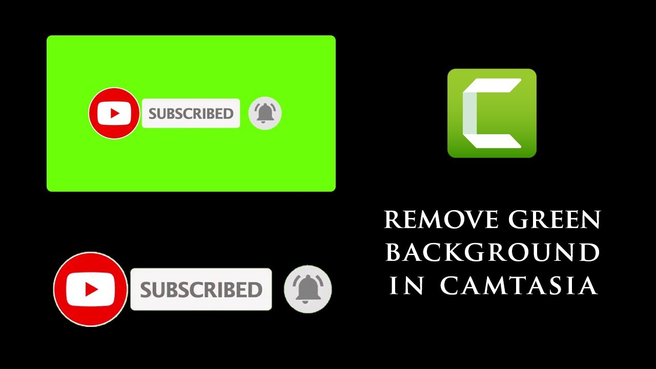 How To Remove Green Screen In Camtasia 9 | Remove Background In ...