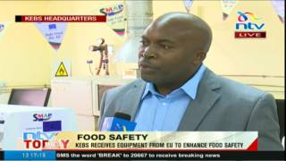 KEBS receives equipment from EU to enhance food safety