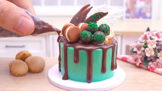 Sweet Miniature Chocolate Mint Cake Decorating | Amazing Tiny Cake Design For Occasion