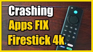 How to Fix Crashing Apps & Not Loading on Firestick 4k Max (Easy Tutorial)