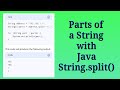 Using the Java String.split() method