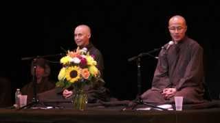 "Stop Waiting, Start Living": Public Talk in NYC, 2015.09.12 (Sr. Jina and Br. Phap Dung)