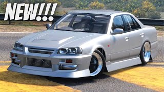 NEW 4 DOOR R34 SKYLINE In CarX Drift Racing Online!