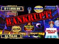 The Most $$$ I've EVER Won!  We BANKRUPTED Hard Rock Atlantic City!