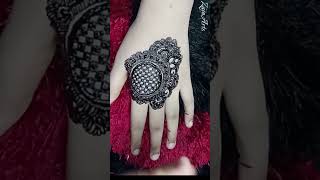 Beautiful and Simple back hand mehndi design | Mehandi Ka Design #shorts #henna #short #shortsvideo