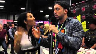 Funny Asa Akira Interview: How To Get A Blow Job @ Exxxotica NJ