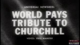 Upon his death in 1965, this Universal Newsreel tells the story of Winston Churchill.