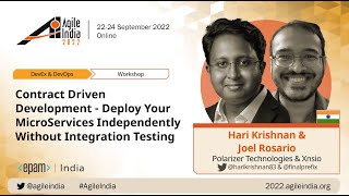 Contract Driven Development-Deploy MicroServices Independently W/out Integration Testing #AgileIndia