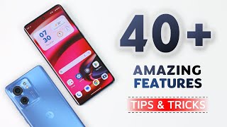 Motorola Edge 40 Tips & Tricks | 40+ Special Features - TechRJ