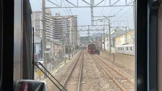 日豊本線　2023.1.28　小倉駅→城野駅　前面展望