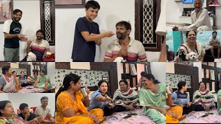 सारी बुआ हर आई सबने मिलके मनाया fathers day #abhishek #abhishekvlogs #kanikaranavlogs #vlog #papa