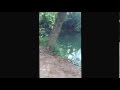 Rope swing fail