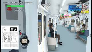 1月16日(月)①TrainCrew車掌乗務 普通館浜行き1261列車