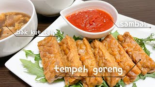 Indonesian & Malaysian food at home | Tempeh Goreng, Bak Kut Teh, and Sedaap noodles!