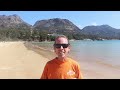 Sports Travel GOAT on a Beautiful Sunny Summer Day on the island of Tasmania, Australia, Mate!