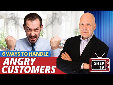 How do you deal with an unhappy guest?