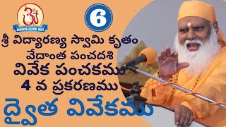 ద్వైత వివేకము (Dvaita vivekamu) 06/12 Pravachan by Swami Sundara Chaitanyananda