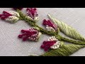 new gorgeous hand embroidery design hand embroidery tutorial embroidery flower design