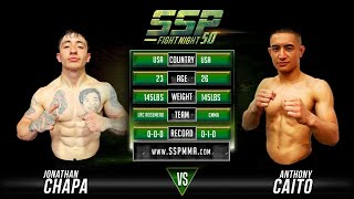 Anthony Caito vs Jonathan Chapa - SSP 50