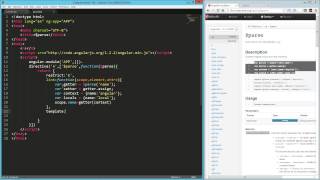 AngularJS: using the $parse service