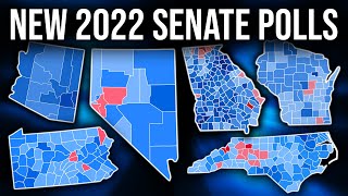 New 2022 Senate Polls Released ONE Week Before Election