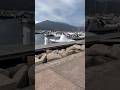 Port for ships in Propriano Corsica France