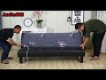 Cara pasang sarung sofa bed elastis